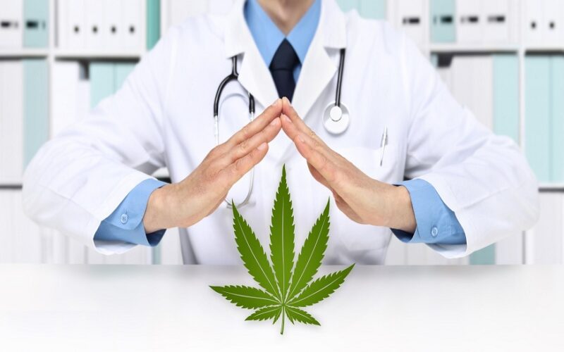 Holding A Medical Marijuana