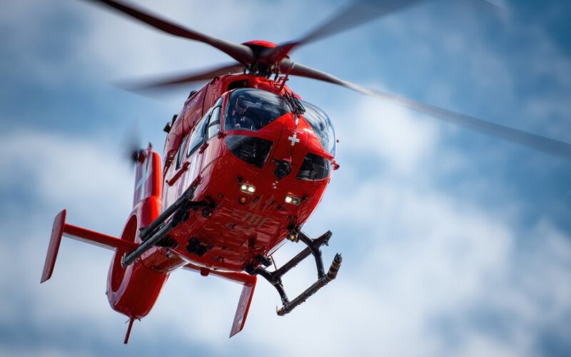 Lifeport helicopter medical transport